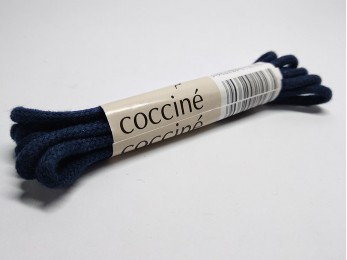 Шнурки для взуття "Coccine" круглі, сині 90см (16)  