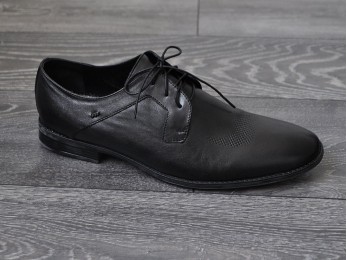 Туфлі чоловічі класичні шкіра на шнурках (555)