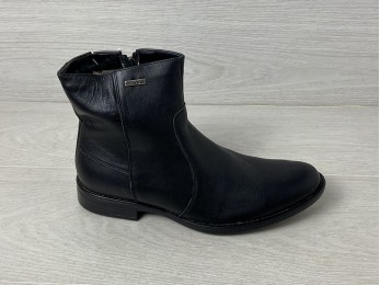 Ботинки мужские кожа + шерсть зима (419)