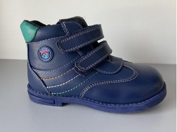 Ботинки для мальчика синие 22-26 (2204)