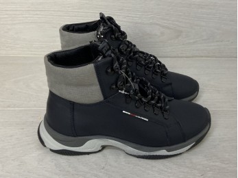 Ботинки для подростка кожа на шнурках (903)