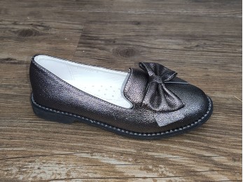 Туфлі для дівчинки бронзові з блиском 31-37 (1996)