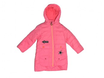  Куртка для девочки розовая (451)