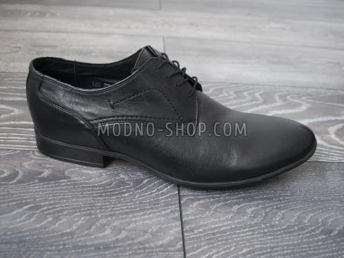 Туфли мужские классические кожа на шнурках (420)