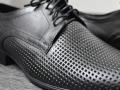 Туфлі чоловічі класичні шкіра на шнурках (556)
