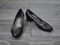 Туфли женские кожа черные (1078)