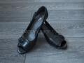 Туфлі жіночі шкіра чорні (823)