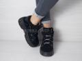 Кросівки жіночі на платформі чорні (2170)