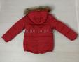 Куртка для мальчика зима красная (694)