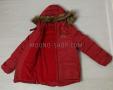 Куртка для хлопчика зима червона (694)