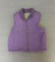 Костюм "тройка" : куртка + комбинезон + жилетка для девочки зима розовый + фиолетовый (751)