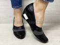 Туфлі жіночі чорні шкіра (814)